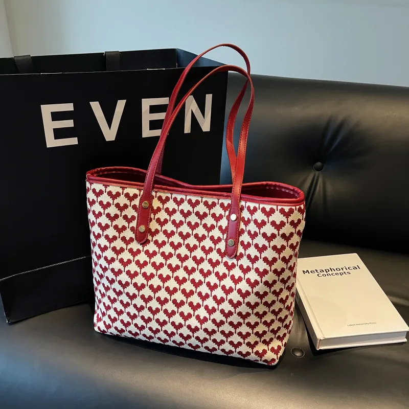 Versman Fabric Tote Bag Shoulder Bag Women's Multicolor-1
