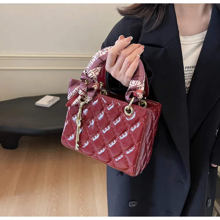 Versman PU Commute Crossbody Handbag, Lady Dior Bag Trumpets Women's Multicolor-29
