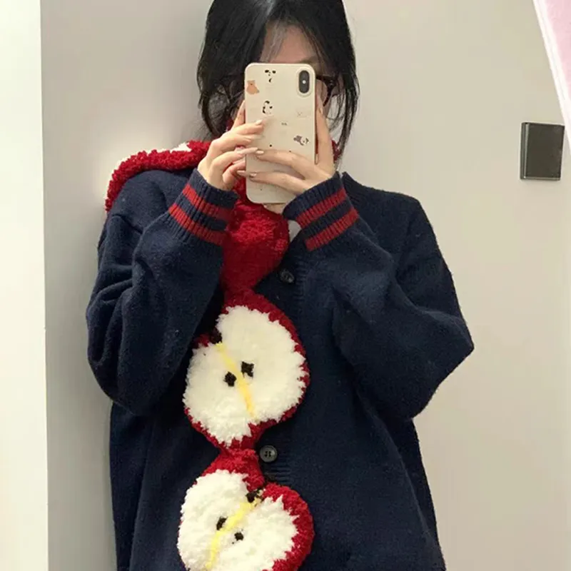 SLEEPYWALK Knit Scarves Unisex-3