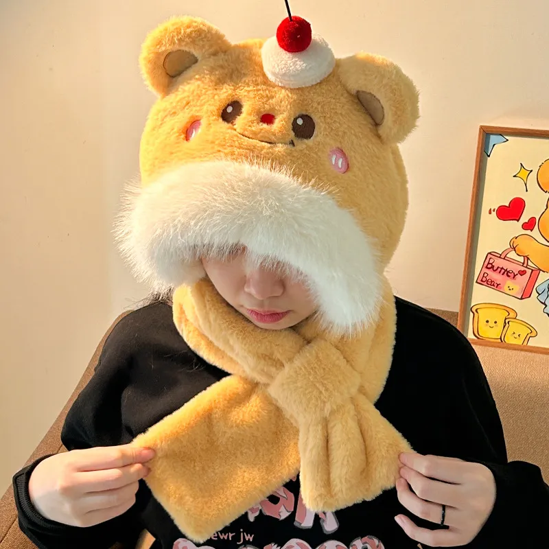 SLEEPYWALK Polyester Hoods & Plush Hats Unisex-1