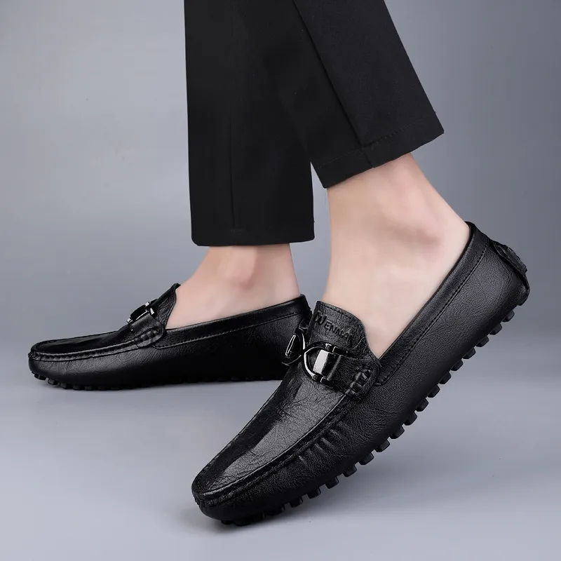 Wen Nai Beanie Shoes Men's Black-5