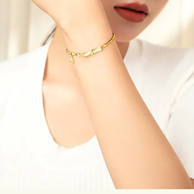 Chongqing Gold Store Alloy Bracelets Women's-1