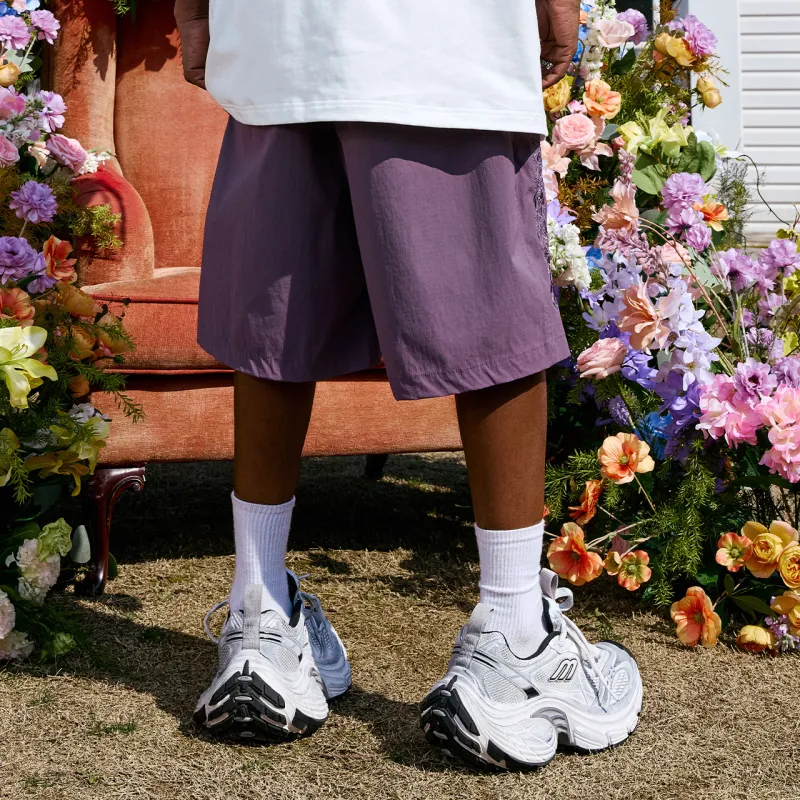 FFOMKE Casual Shorts Unisex Lavender-5