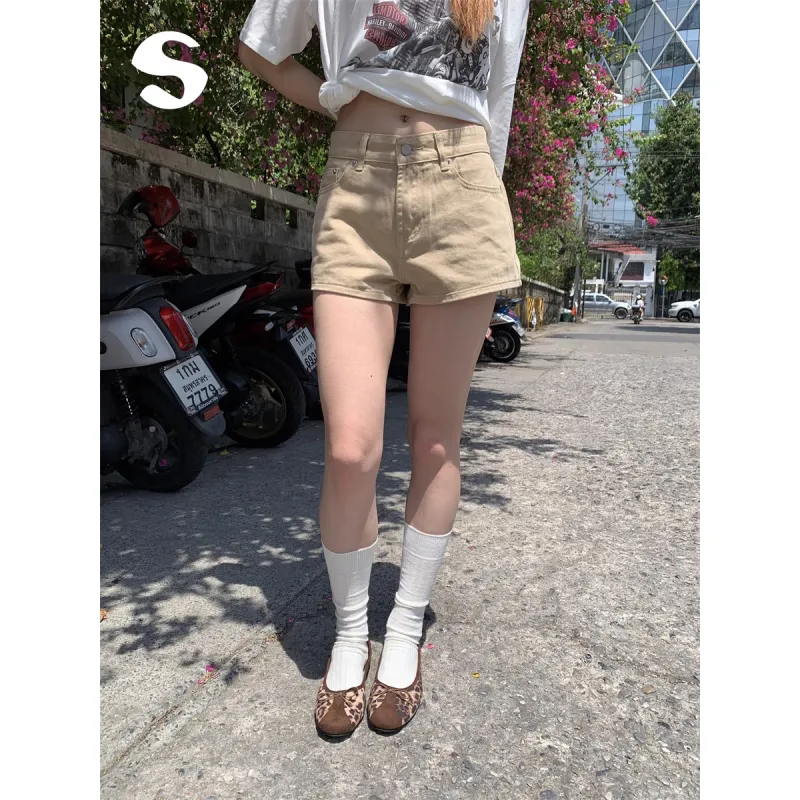 SLEEP AT 11 Denim Shorts Women's-3