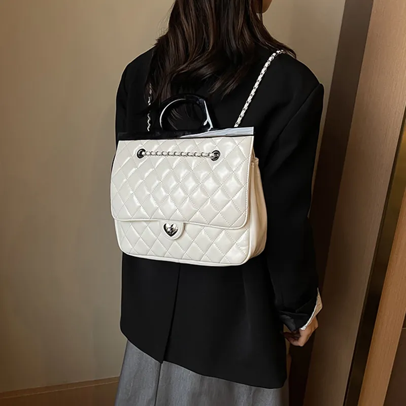 OTA PU Backpack Handbag Shoulder Bag Crossbody Bag Shoulder Bag Regular Women's Black/Pink/White/Red-13