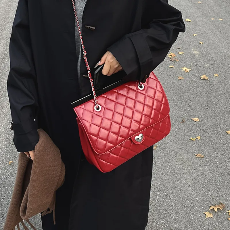 OTA PU Backpack Handbag Shoulder Bag Crossbody Bag Shoulder Bag Regular Women's Black/Pink/White/Red-18