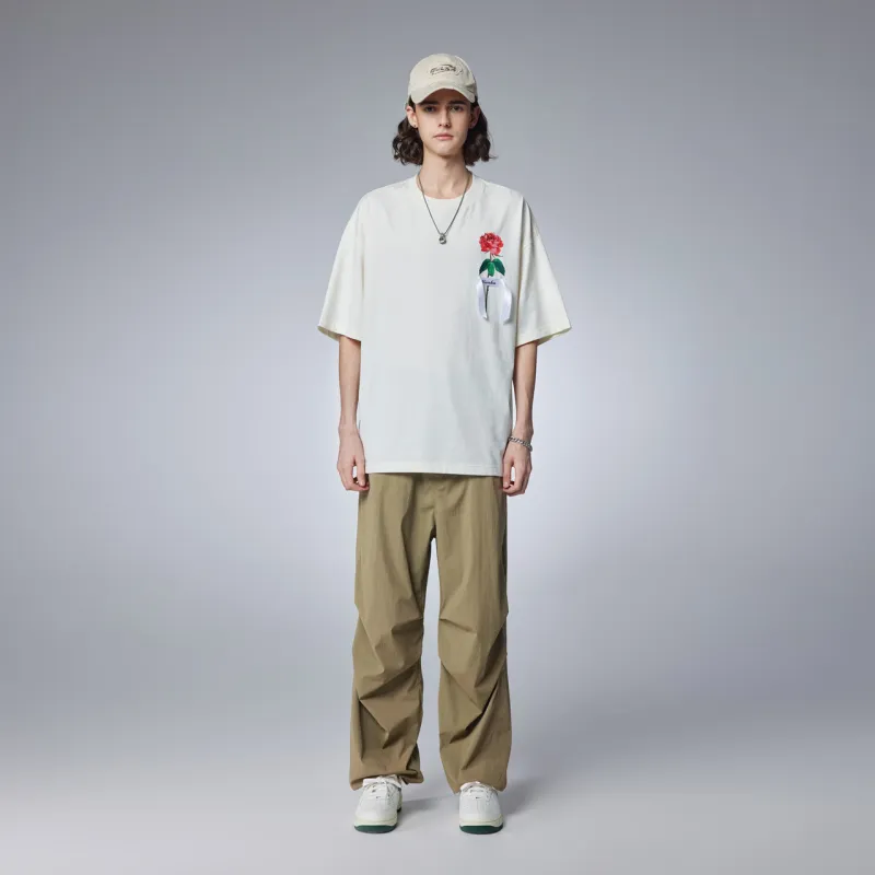 Guuka Cargo Pants Unisex Light Khaki-6