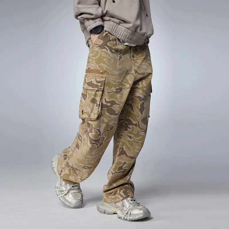 Guuka Cargo Pants Men-7