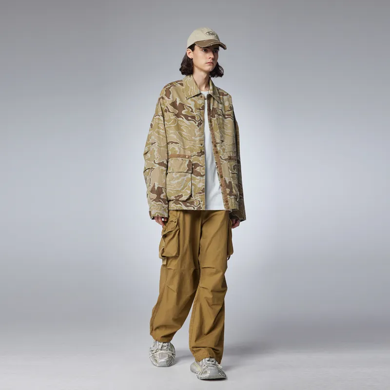 Guuka Jackets Coats Men's Khaki-2