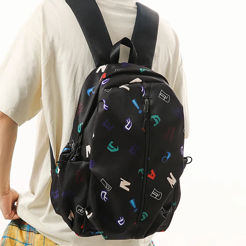 GOBLIN SHARKS 1759 Nylon Backpack Tubas Unisex White/Black-11