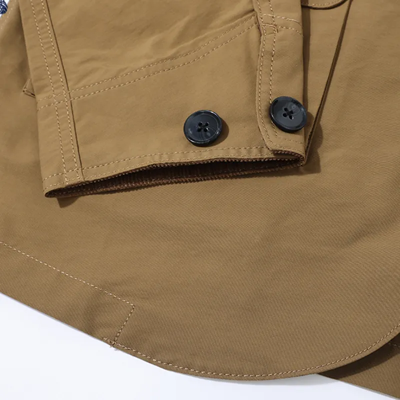 KORAKUBLUE Jackets Coats Unisex British Khaki-3