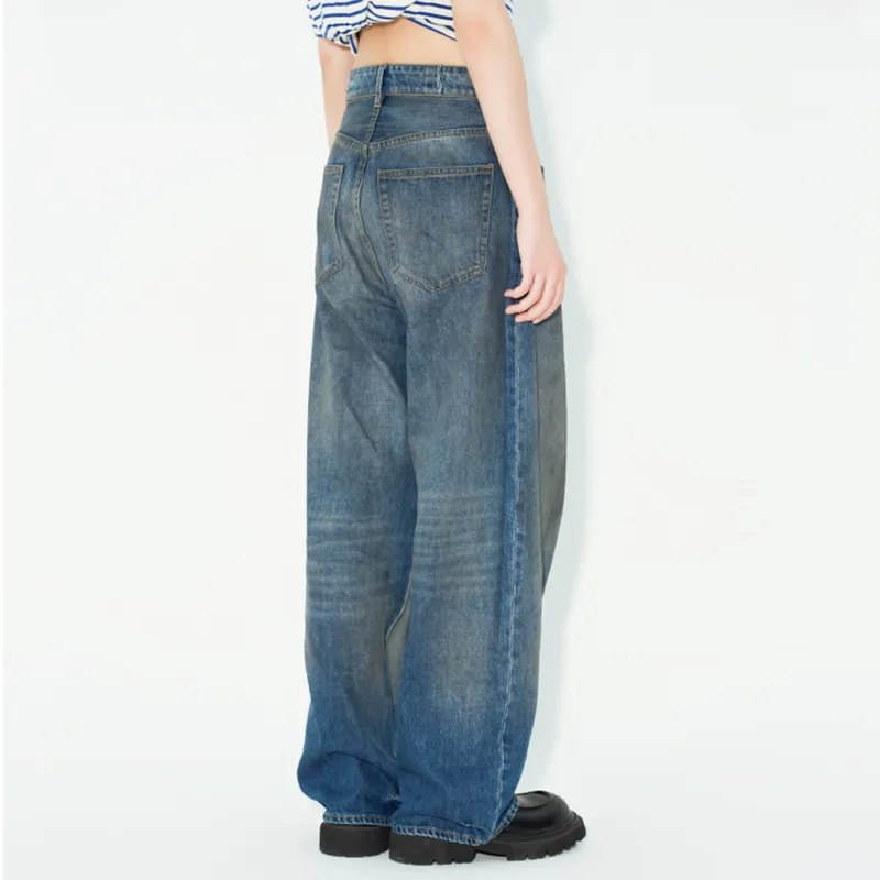 KORAKUBLUE Jeans Unisex Stain Blue-4