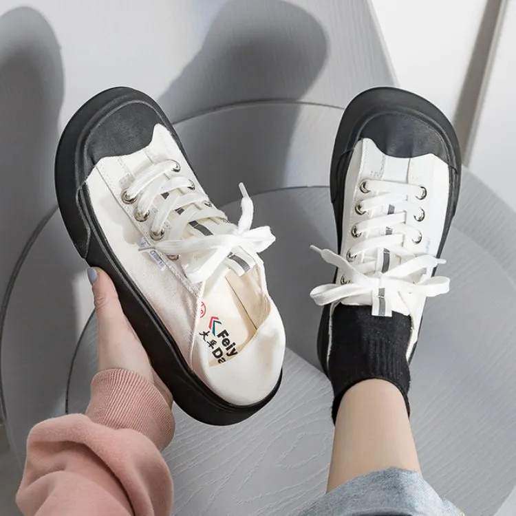 Dafu Leaps Forward Breathable Anti Slip And Wear Resistant Low Top Skateboard Shoes Women's-5