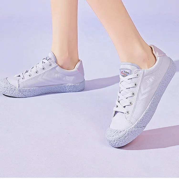 Dafu Leaps Forward Breathable, Lightweight, And Abrasion Resistant Low Top Canvas Shoes Unisex-3