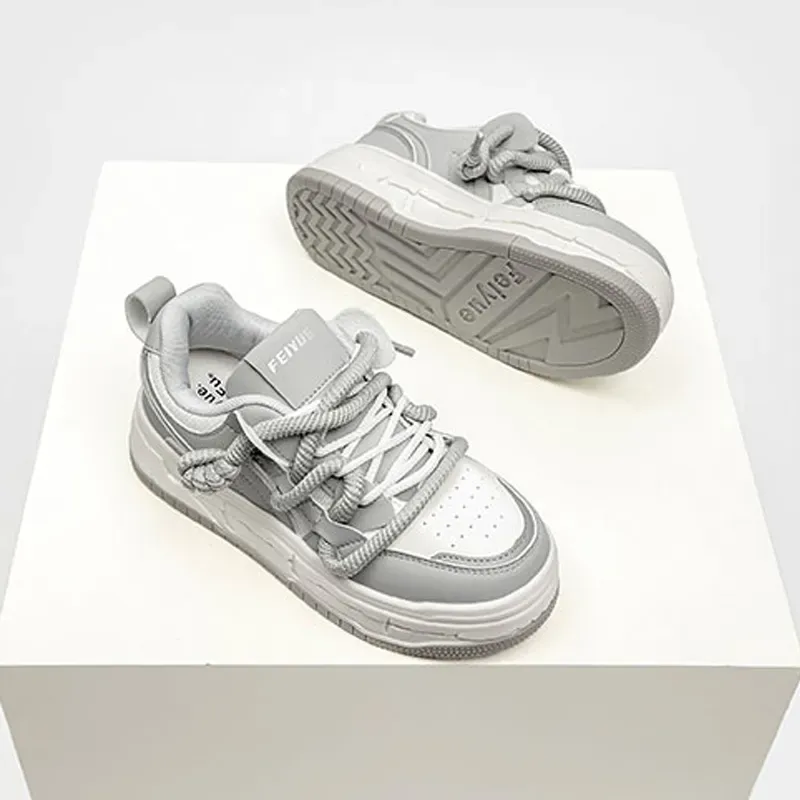 Dafu Leaps Forward Height Increasing Anti-Slip And Wear-Resistant Low-Top Skateboard Shoes Women's-8