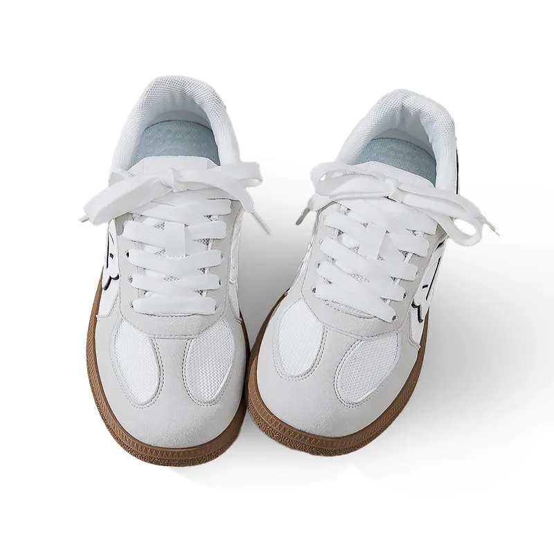 Dafu Leaps Forward Vintage German Army Trainers Coverage Abrasion Resistant Balance Low Top Skateboard Shoes Women's-4