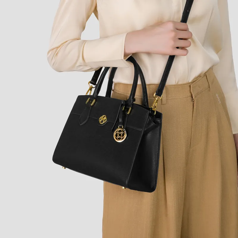 MEXICAN Artificial Leather Handbag, Shoulder Bag, Crossbody Bag Regular Women's Black/Brown/Khaki-1