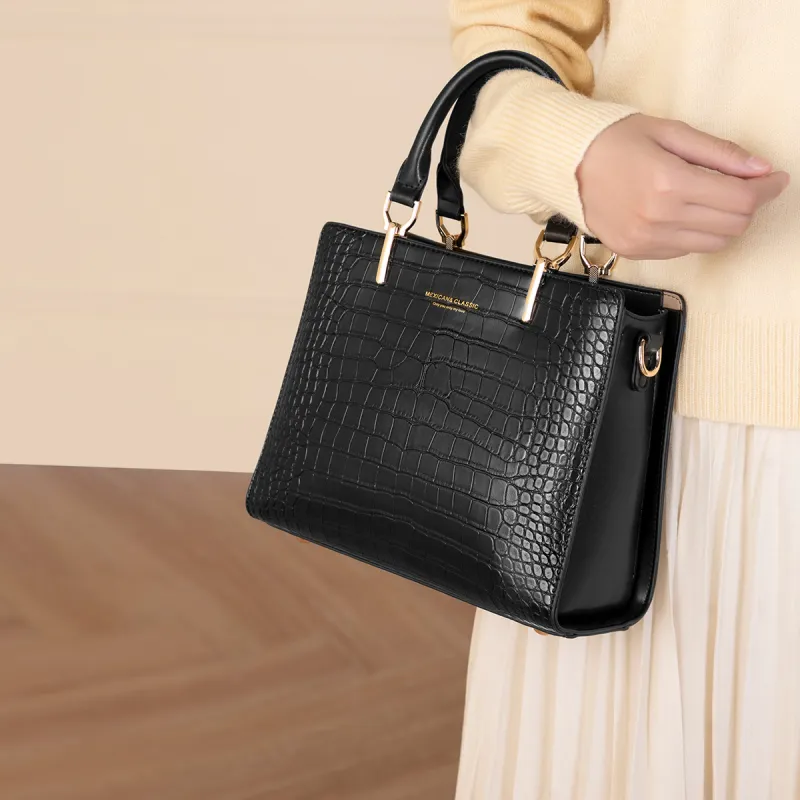 MEXICAN Polyurethane Leather Handbag, Crossbody Bag, Mom Bag, Tote Bag Regular Women's Multicolor-3