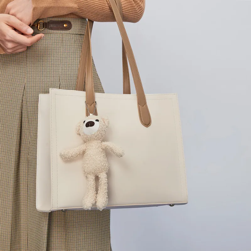 MEXICAN Cow Leather Bag, Tote Bag, Women's Bag, Shoulder Bag Regular Women's Khaki-5