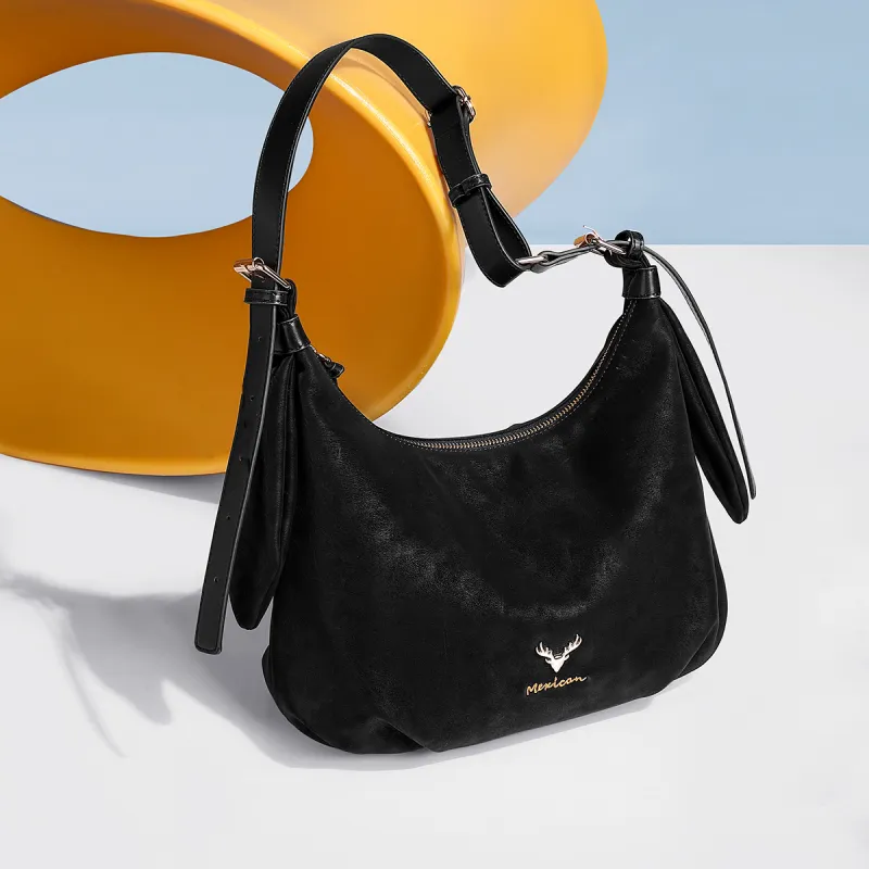 MEXICAN Polyurethane Leather Shoulder Bag, Crossbody Bag Women's Khaki/Light Apricot/Black-7