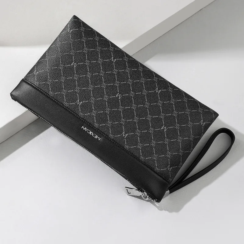 MEXICAN PVC Clutch Men's Dark Gray-3