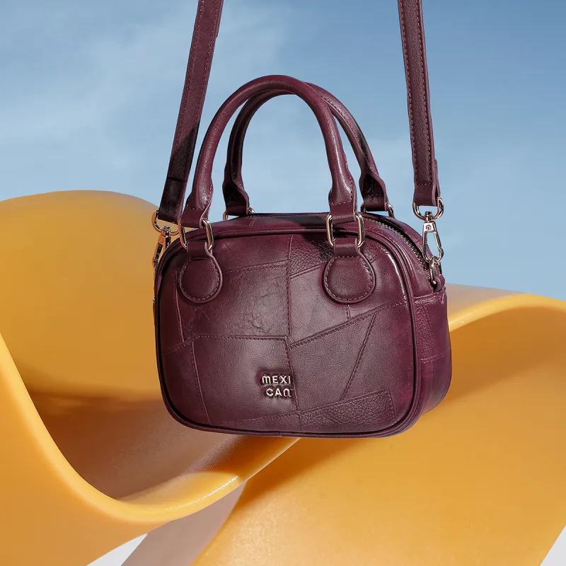 MEXICAN Polyurethane Leather Handbag Women's Multicolor-3