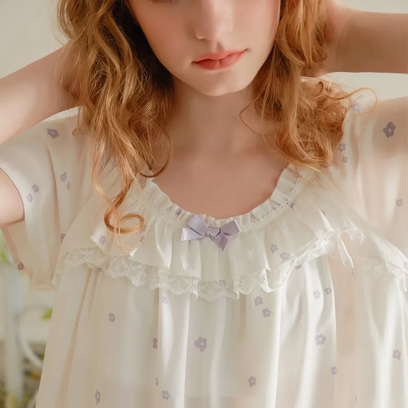 CHELNLSEEY Women's Nightgowns-4