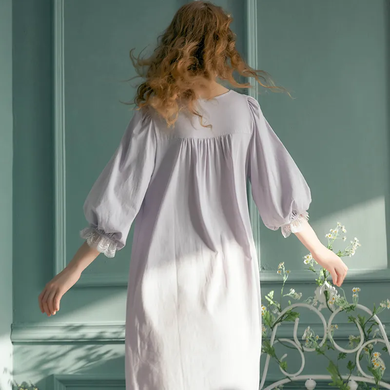 CHELNLSEEY Women's Nightgowns-5