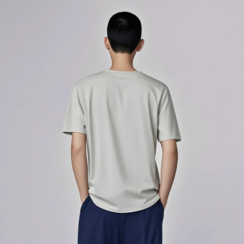LUX ET VITA T Shirt Unisex Gray White-7
