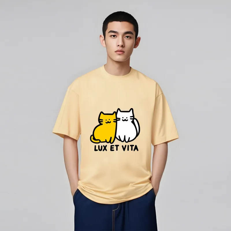 LUX ET VITA T Shirts Unisex-2