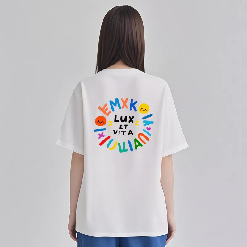 LUX ET VITA T Shirts Unisex-5