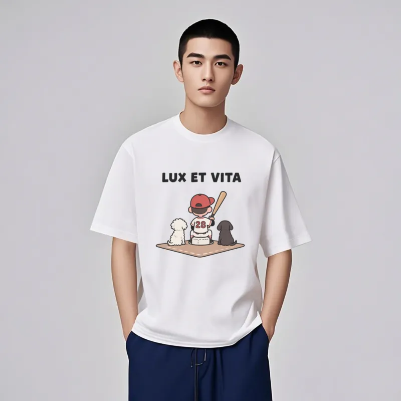 LUX ET VITA Summer T Shirt Unisex-2