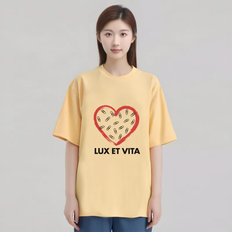 LUX ET VITA T Shirts Unisex-16