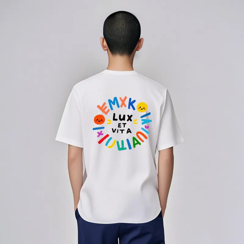 LUX ET VITA T Shirts Unisex-3