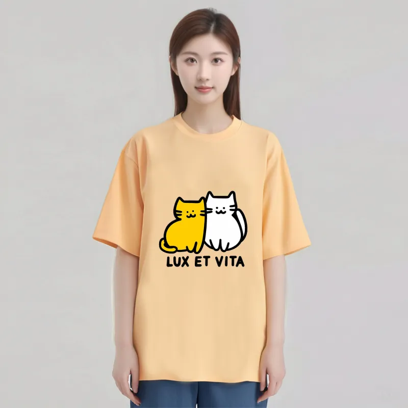 LUX ET VITA T Shirts Unisex-4