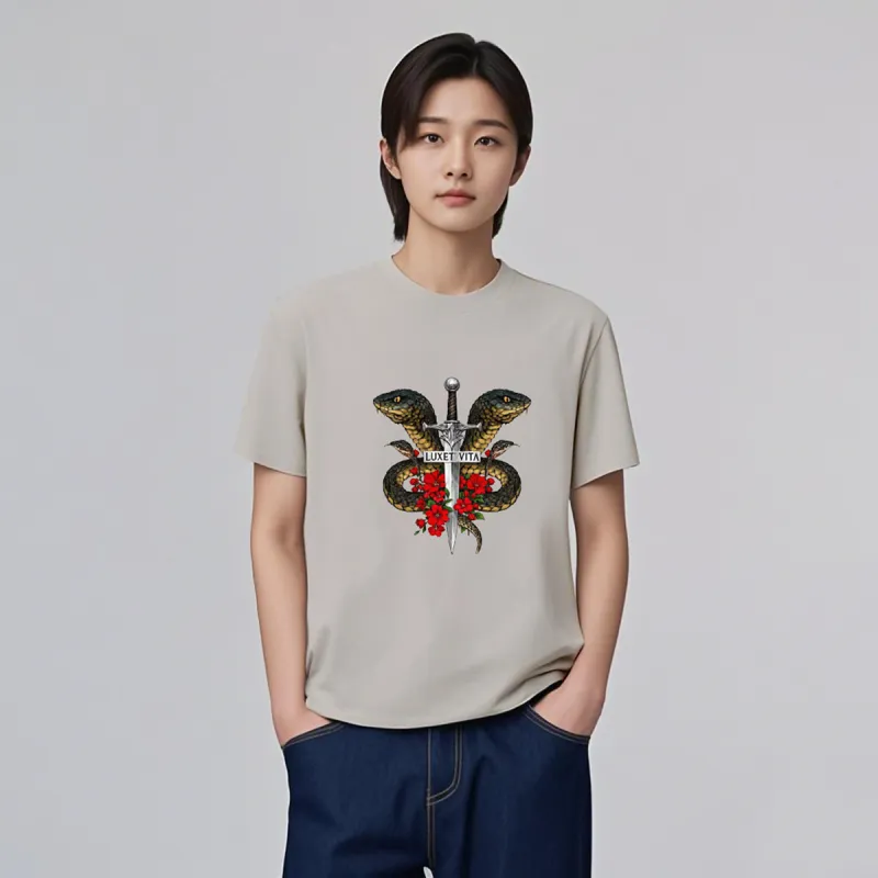 LUX ET VITA T Shirts Unisex-16