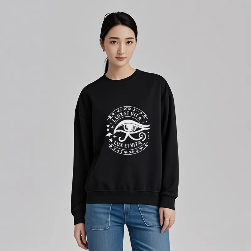 LUX ET VITA Sweatshirts Unisex-4