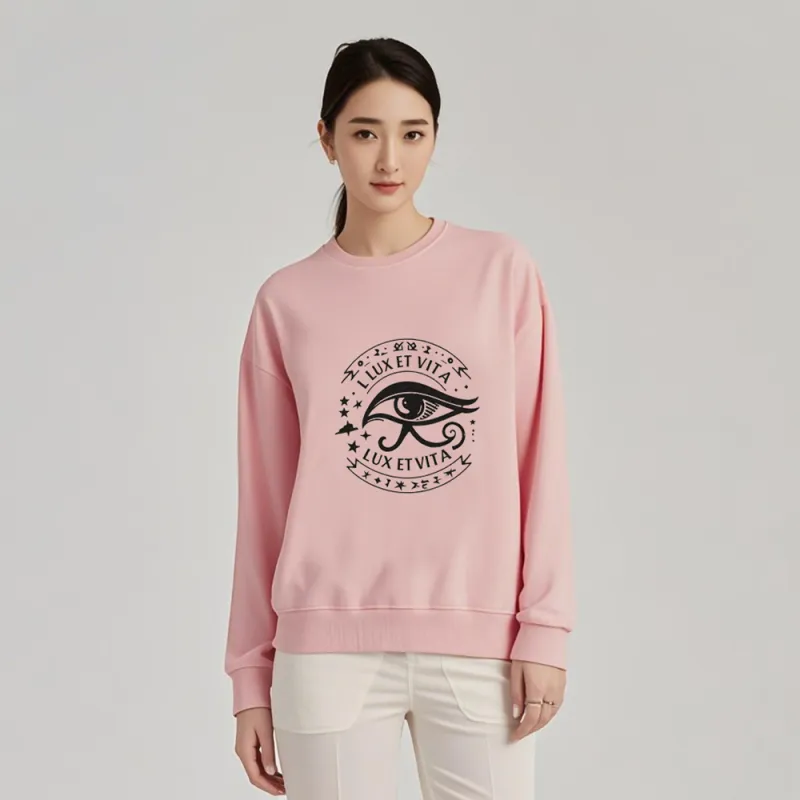 LUX ET VITA Sweatshirts Unisex-16