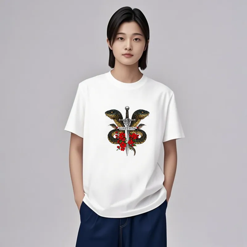 LUX ET VITA T Shirts Unisex-10