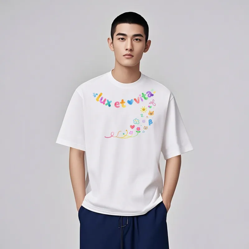 LUX ET VITA T Shirts Unisex-2