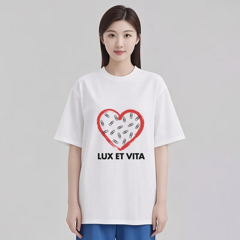 LUX ET VITA T Shirts Unisex-4