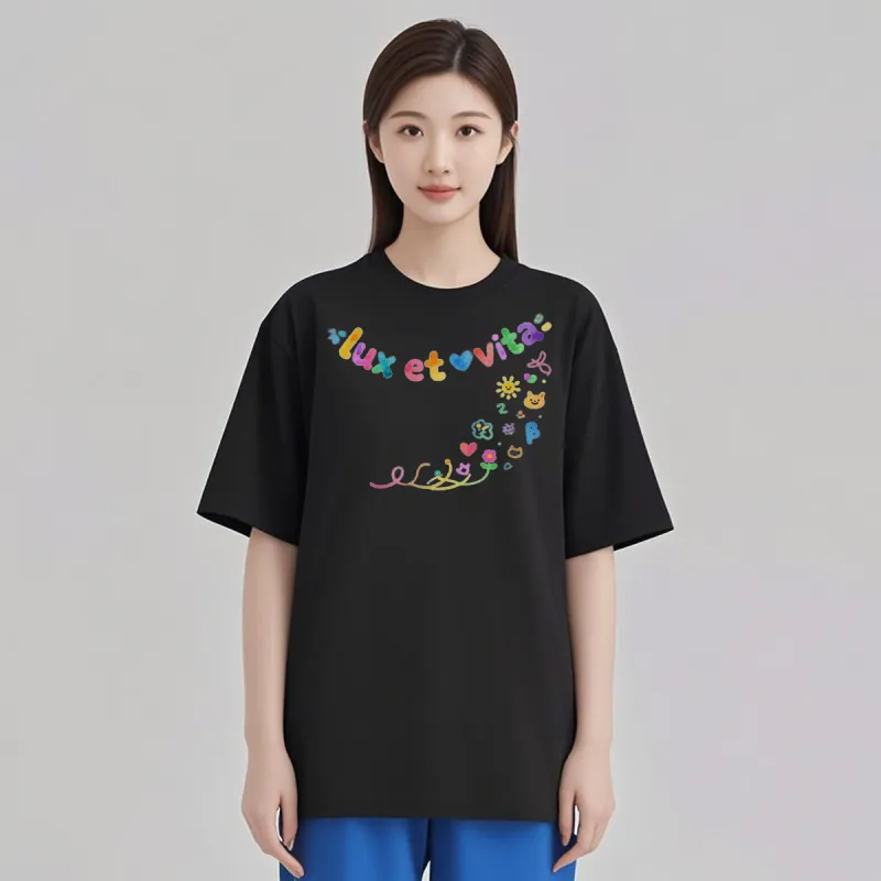 LUX ET VITA T Shirts Unisex-10