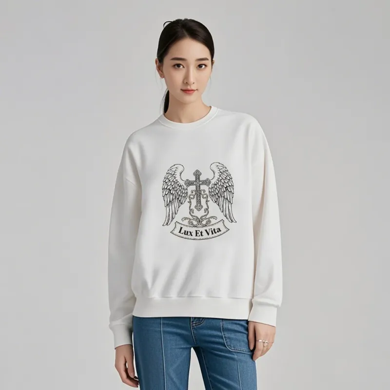 LUX ET VITA Sweatshirts Unisex-4