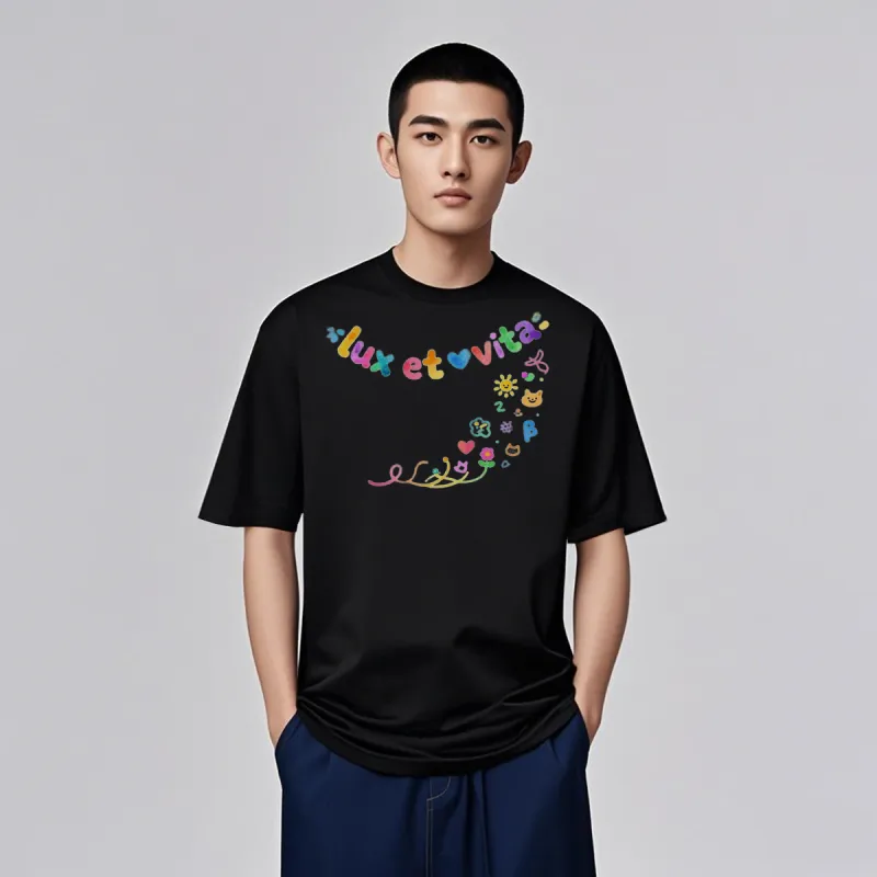LUX ET VITA T Shirts Unisex-8