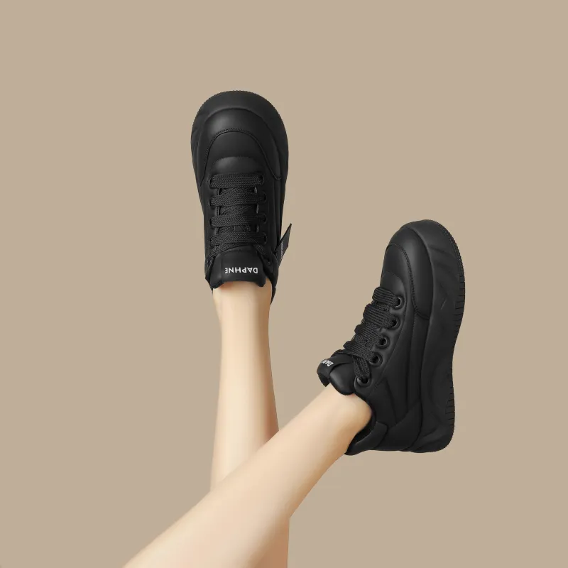 DAPHNE Abrasion-Resistant Low-Top Chunky Sneakers Women's-31