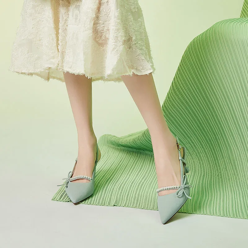 DAPHNE Slim Heel High Heels 7cm Women's-9