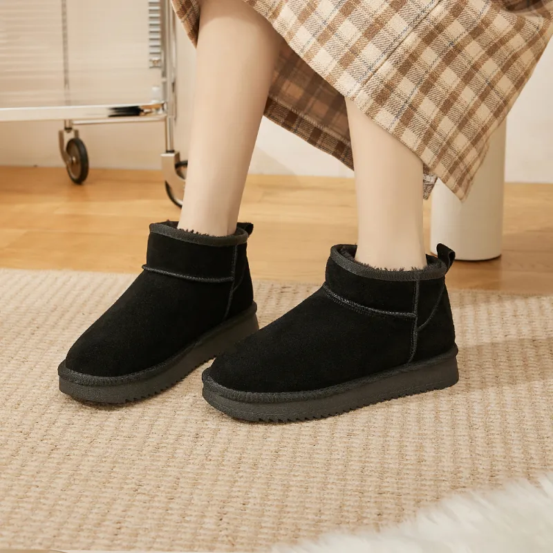 DAPHNE Thermal Short Snow Boots Women's-16