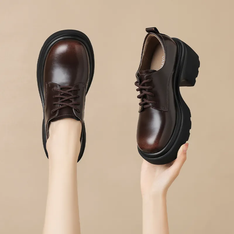 DAPHNE Loafers Women's Black/Brown-10