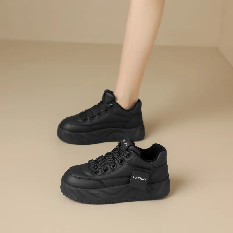 DAPHNE Abrasion-Resistant Low-Top Chunky Sneakers Women's-30