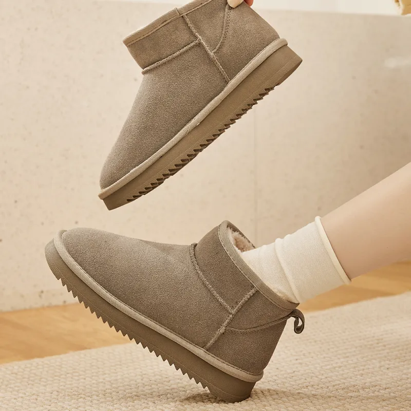 DAPHNE Thermal Short Snow Boots Women's-5